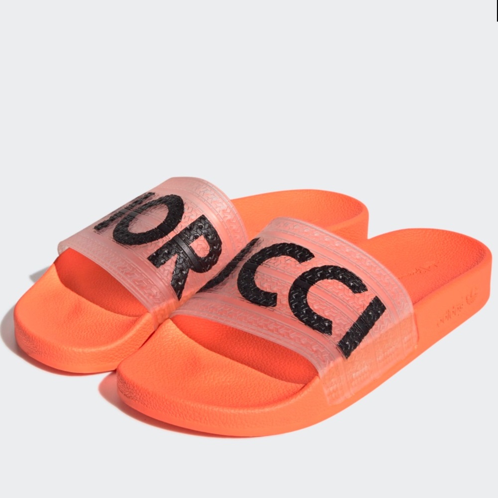 Adidas X Fiorucci Pool Slides Slip On Sandals